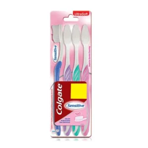 Colgate Gentle Sensitive Ultrasoft Toothbrush (Pack of 4)